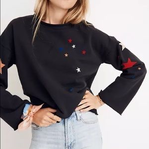Madewell starry night sweatshirt